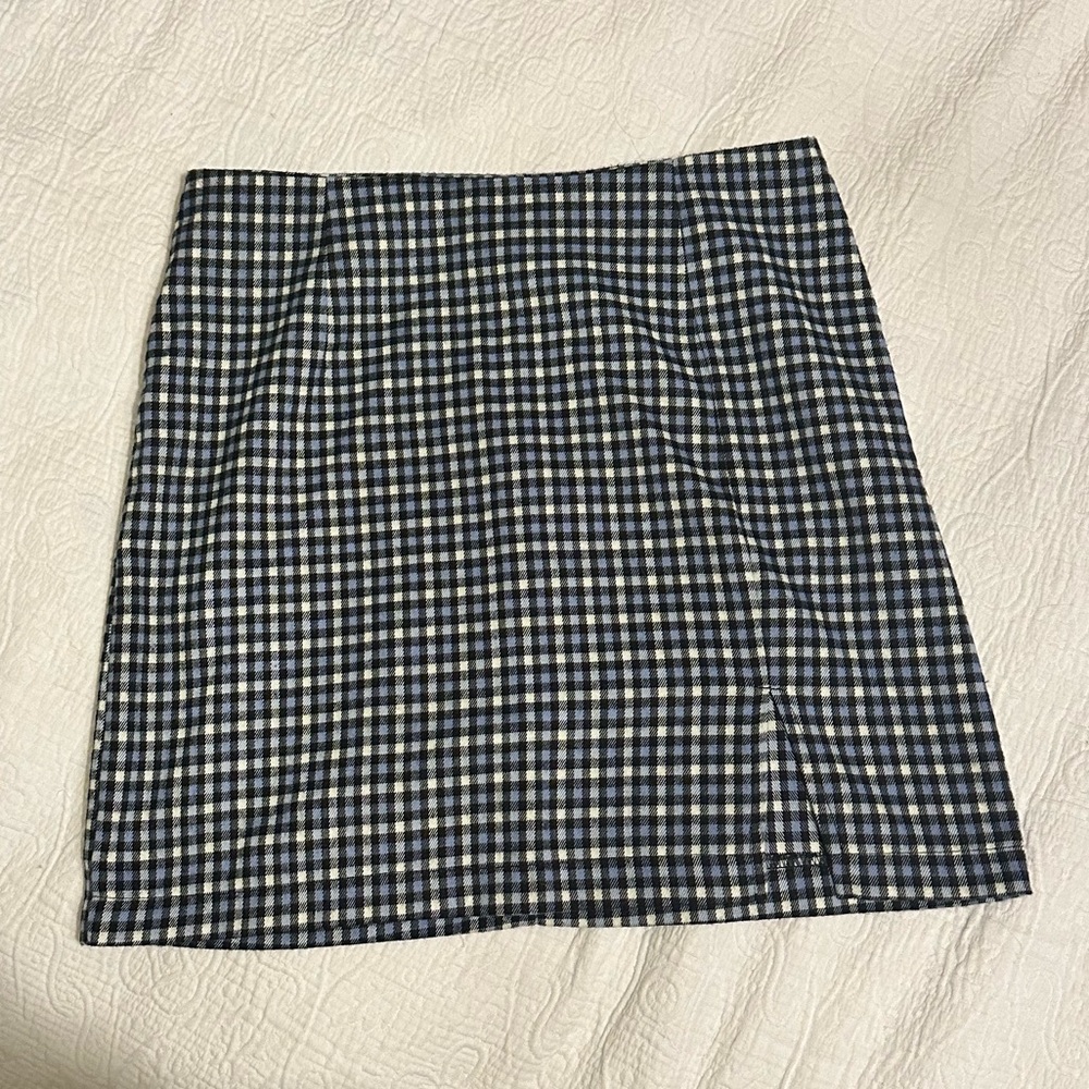 Target | Wild Fable | Blue Plaid Mini Skirt